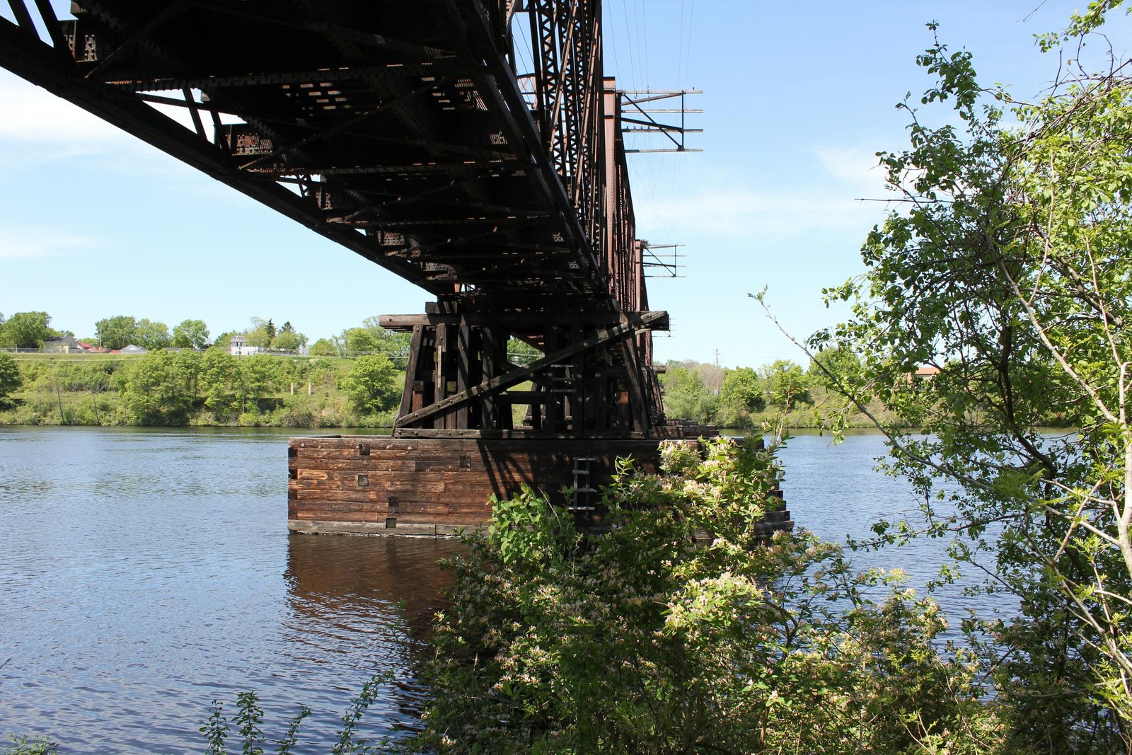 Looking north prior to 2014 reconstruction